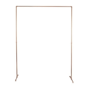 Arche métal champagne 1.5 x 2m