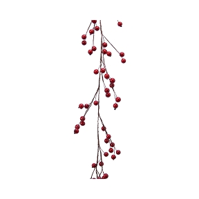 Guirlande baies rouge 150cm