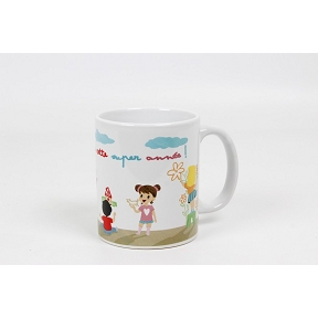 Mug "merci pour cette super année" ø8 ht 9.5cm