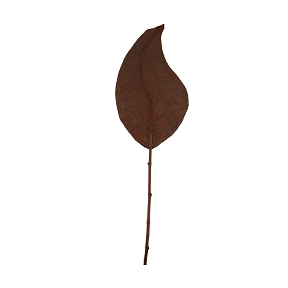 Feuille marron ht 118cm