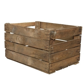 Caisse bois naturel 50 x 40 ht 30cm