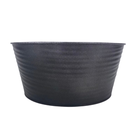 Coupe métal gris anthracite Ø 28 cm