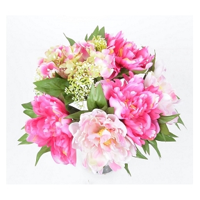 piquet pivoine hortensia violet