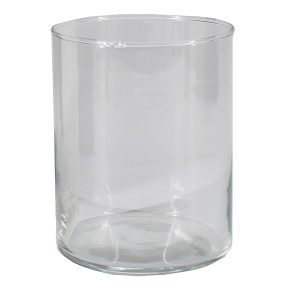 Vase verre cylindre ø11.5 ht 15cm