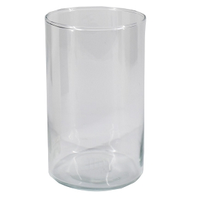 Vase verre cylindre ø11.5 ht 20cm