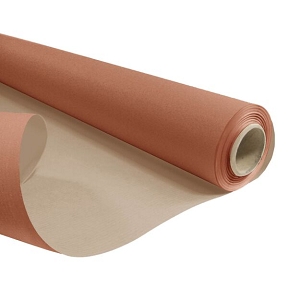 Bobine kraft duo terracotta-nude 0.79 x 40m