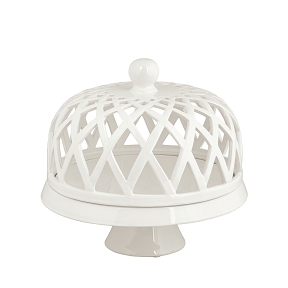 Cloche céramique blanche