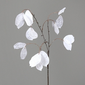 branche monnaie du pape paillettée 63cm