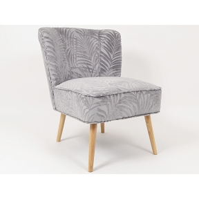 Fauteuil Leoni gris