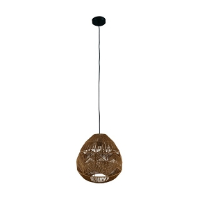 Lustre corde naturel 38 cm