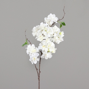 Branche cerisier crème 81cm