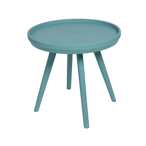 Table Miami bleu ø50 ht 46.5cm