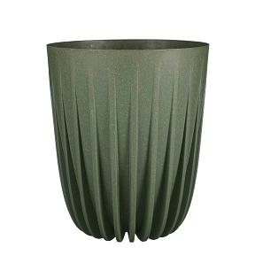 Pot plastique lungo vert ø30 ht 36cm