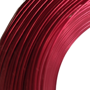 Bobine aluminium rouge 1mm x 120m