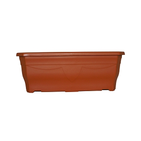 Jardinière millesia terre cuite 40 x 18 ht 15cm