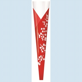 ETUI A ROSE ELIS ROUGE 65 X 13.5 X 3 (X50)