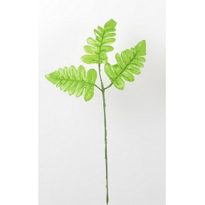Branche fougère 40cm vert clair