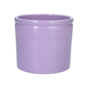 Cache-pot Lucca lilas ø14 ht 12.5cm