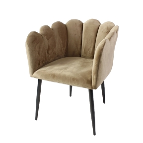 Fauteuil "Marlene" taupe