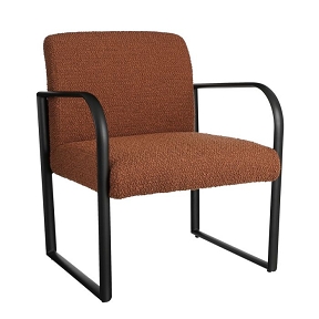 Fauteuil "Symon" marron 72 x 69 ht 81cm