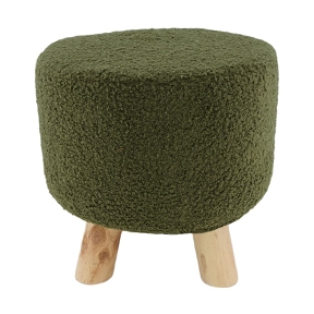 Tabouret Rond Vert Ø28 Ht 28cm