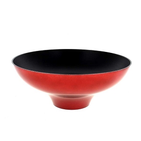 Coupe résine rouge ø30 ht 12cm