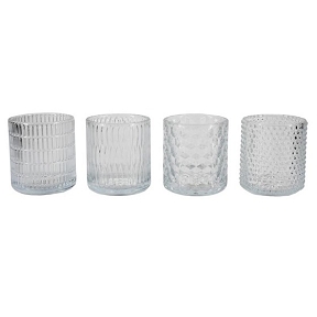 1 Vase verre bilbao ø8 ht 9cm