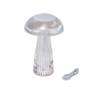 lampe tactile champignon abat-jour acrylique