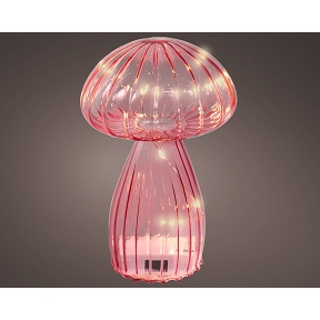 Champignon verre lumineux