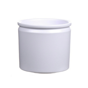 Cache-pot lucca blanc ø23.5 ht 21.5cm