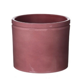 Cache-pot lucca bordeaux ø23.5 ht 21.5cm