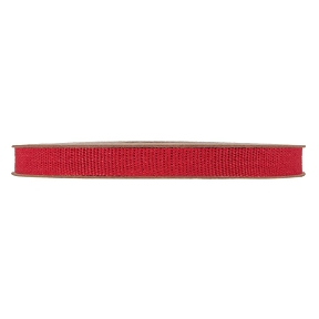 RUBAN COTON ROUGE 10 MM X 10 M