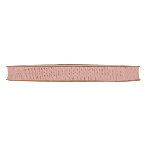 RUBAN COTON VIEUX ROSE 10 MM X 10 M