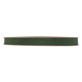 RUBAN COTON VERT FONCE 10 MM X 10 M