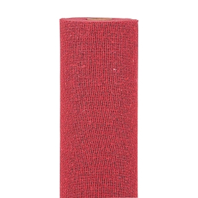 Bobine jute rouge 48 cm x 9 m