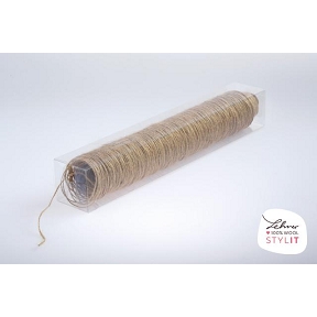 Cordelette jute naturelle ø0.5mm x 500m