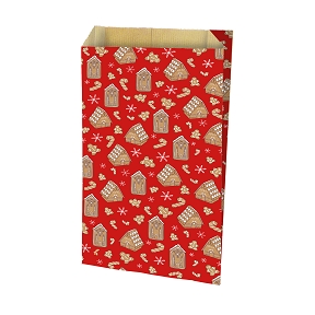 Sachet kraft ecru hansel 12 x 4.5 Ht 20cm (x150)