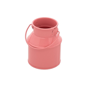 Pot à lait avec anse ø5 ht 9cm rose