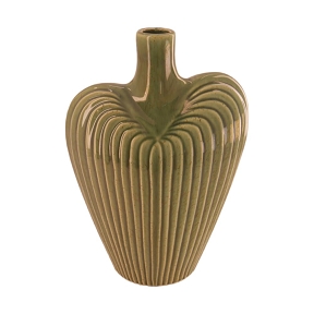 Vase céramique "feuille"