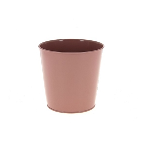 Pot métal terracotta ø13 ht 12.5cm