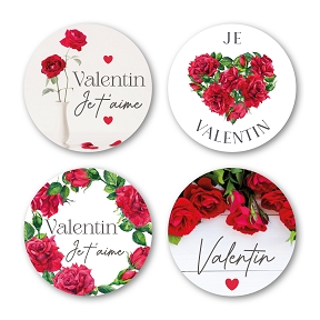 Etiquettes jeso quatro "saint valentin"