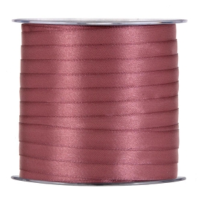 Ruban satin vieux rose 10mm x 100m