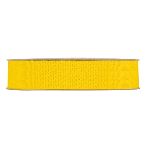 RUBAN COTON JAUNE 20 MM X 10 M