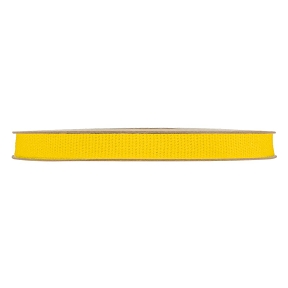 RUBAN COTON JAUNE 10 MM X 10 M