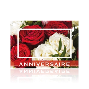 Cartes jeso brillant "heureux anniversaire"