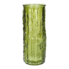 Vase verre Guss vintage ø9.5 ht 25cm