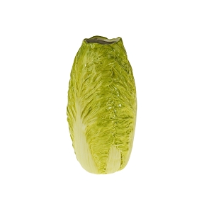 Vase céramique choux chinois vert 13 x 13 ht 26.5cm