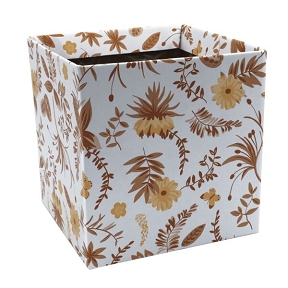 Boite carton simply "parfum boisé" terracotta