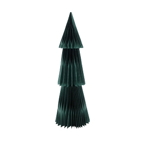 Sapin papier vert foncé ø40 ht 120cm