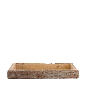 Coupe bois naturel 39 x 15 ht 5cm